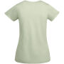 Breda biologisch katoenen dames T-shirt met korte mouwen - Mist Green - S