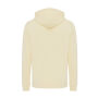 IQONIQ Rila lichtgewicht gerecycled katoen hoodie, cream yellow (M)