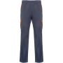 Trooper Arbeitshose, 250 g/m 2 - blei/orange - 58