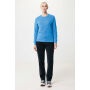 IQONIQ Zion gerecycled katoen sweater, tranquil blue (L)