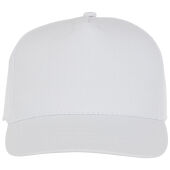 Hades 5 panel cap - Wit