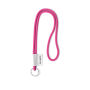 Polyester 2-kleurige koord-lanyard met full color label