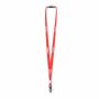 Polyester tubulaire keycord met metalen klem