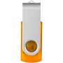 Rotate USB 3.0 doorzichtig - Oranje - 128GB