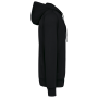 Ecologisch uniseks sweatvest met capuchon Black 4XL