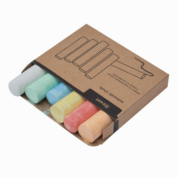 STREET - 6 delig set met stoepkrijt