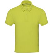 Akoya GRS gerecyclede terry unisex polo - Lime - XS