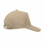 WALE - 5 panelen corduroy baseballcap - Beige
