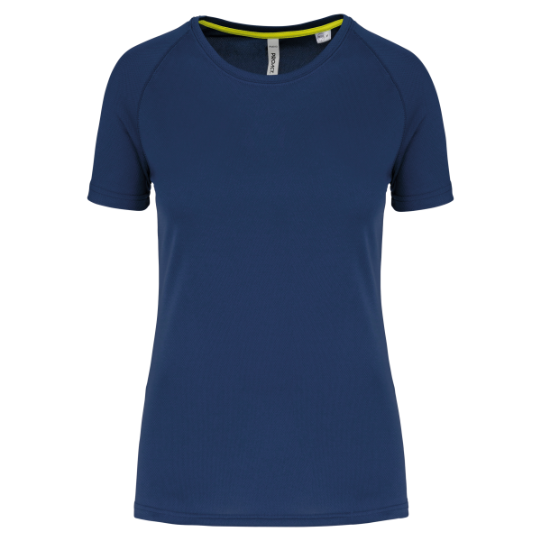 T-shirt de sport à col rond recyclé femme Sporty Navy XS T-shirt de sport à col rond recyclé femme Sporty Navy XS
