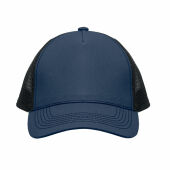 BLIST - 5 panelen trucker cap - Marineblauw
