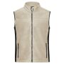 Workwear Fleece Vest - STRONG - stone/black XS Workwear Fleece Vest - STRONG - stone/black XS