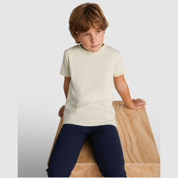 Stafford short sleeve kids t-shirt - Vintage White - 11/12