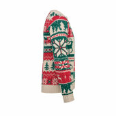 SHIMIS XL - Gebreide kersttrui L-XL - Beige