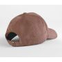 EARTHAWARE® ORGANIC CORD BASEBALL CAP, REDWOOD, One size, BEECHFIELD