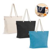ATHENS. Strandtas van gerecycled katoen (70%) en gerecycled polyester (30%) (220 g/m²) ATHENS. Strandtas van gerecycled katoen (70%) en gerecycled polyester (30%) (220 g/m²)