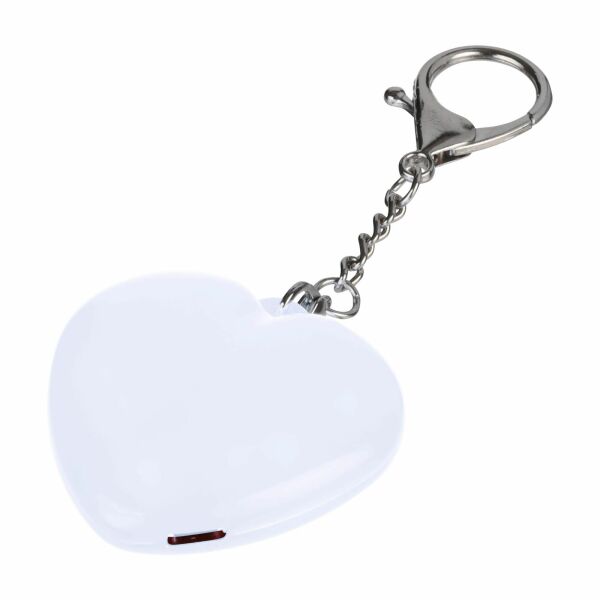 Sleutelhanger met lampje Gleamo | Hartvorm Sleutelhanger met lampje Gleamo | Hartvorm
