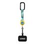 Anti-verlies intrekbare badge reel telefoonhouder met gesublimeerde band