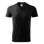 T-shirt unisex V-neck black 3XL