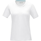 Azurite dames T-shirt met korte mouwen biologisch textiel - Wit - XS