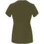 Capri damesshirt met korte mouwen - Militair groen - roly-S Capri damesshirt met korte mouwen - Militair groen - roly-S