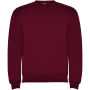 Clasica unisex trui met ronde hals - Garnet - S