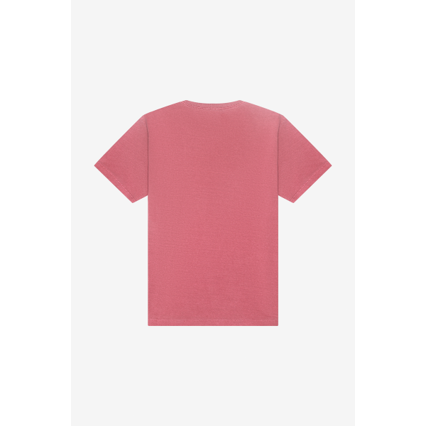 Dik uniseks t-shirt met vintage wash Washed red XXL Dik uniseks t-shirt met vintage wash Washed red XXL