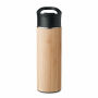 NANDA - Dubbelwandige drinkfles 450ml - Hout