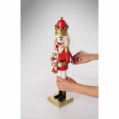 SUPER JOLY - Grote houten notenkraker - Rood SUPER JOLY - Grote houten notenkraker - Rood