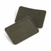 Afneembare katoenen patch Black One Size