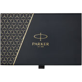 Parker IM set van achromatische balpen en rollerbalpen met geschenkverpakking (zwart/blauwe inkt) - Zwart Parker IM set van achromatische balpen en rollerbalpen met geschenkverpakking (zwart/blauwe inkt) - Zwart