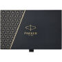 Parker IM set van achromatische balpen en rollerbalpen met geschenkverpakking (zwart/blauwe inkt) - Zwart
