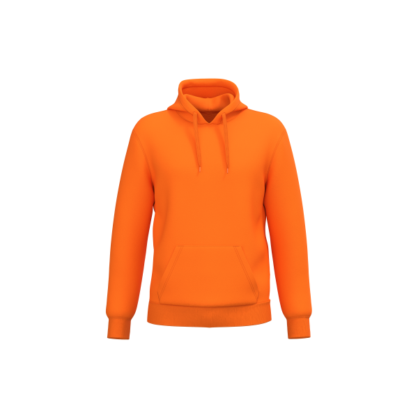 Gerecyclede uniseks sweater met capuchon