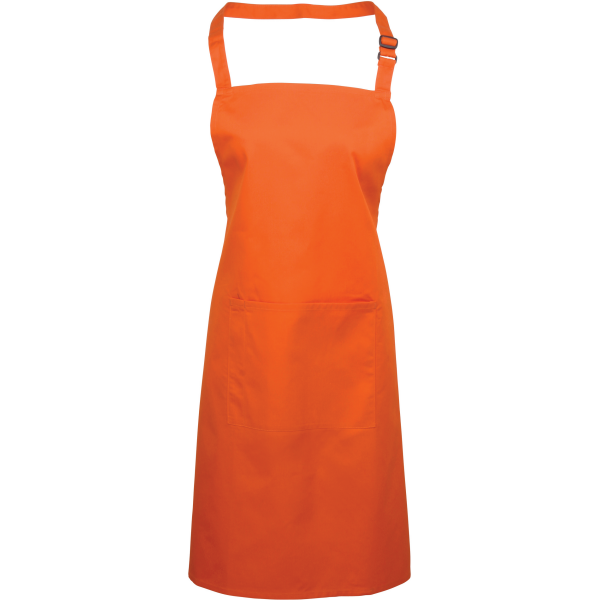 Halterschort met zak "Colours" Orange One Size Halterschort met zak "Colours" Orange One Size