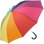 Midsize umbrella ALU light10 Colori rainbow