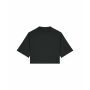 Stella Raya - Het dames cropped T-shirt van gerecycled katoen - XS