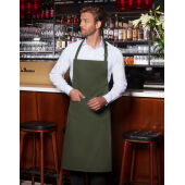 Bib Apron Basic with Pocket - Bordeaux - One Size Bib Apron Basic with Pocket - Bordeaux - One Size