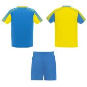 Juve unisex sportset - Geel/Koningsblauw - 2XL