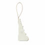 HARMOTREE - Kerstboomhanger van papier - Beige
