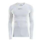 PRO CONTROL COMPRESSION LONG SLEEVE UNISE WHITE XS