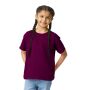 Gildan T-shirt SoftStyle SS for kids maroon XL