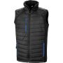 Black Compass Softshell Gilet black/royal blue 3XL