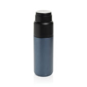 Thermocup RCS recycled geisoleerde fles met beker 500ml, donkerblauw Thermocup RCS recycled geisoleerde fles met beker 500ml, donkerblauw