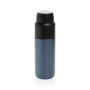 Thermocup RCS recycled geisoleerde fles met beker 500ml, donkerblauw