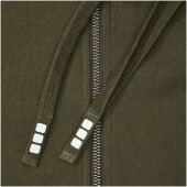 Arora heren hoodie met ritssluiting - Forest Green2 - 3XL