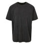 Acid Washed Heavy Oversize Tee black XS