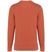 Ecologische uniseks sweater met ronde hals French Terry Washed Pomelo 4XL