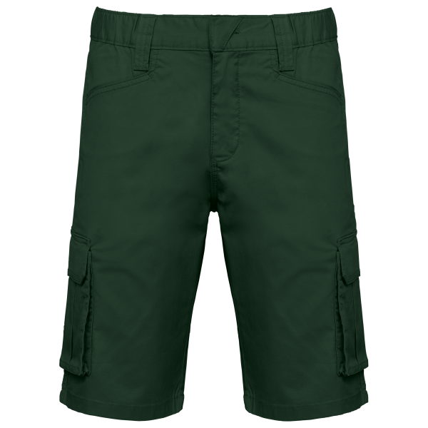 Ecologische heren bermuda met meerdere zakken Forest Green 5XL Ecologische heren bermuda met meerdere zakken Forest Green 5XL