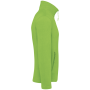 Microfleece met rits heren Lime 4XL