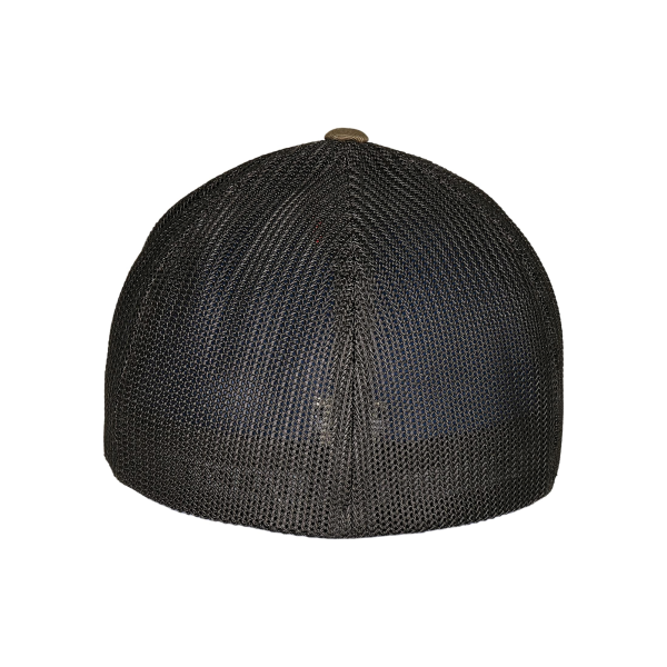Trucker pet van gerecycled mesh OLIVE BLACK S/M Trucker pet van gerecycled mesh OLIVE BLACK S/M