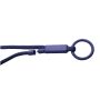 Tubyard lanyard met gerecycleerde plastic buis - Maanlichtblauw